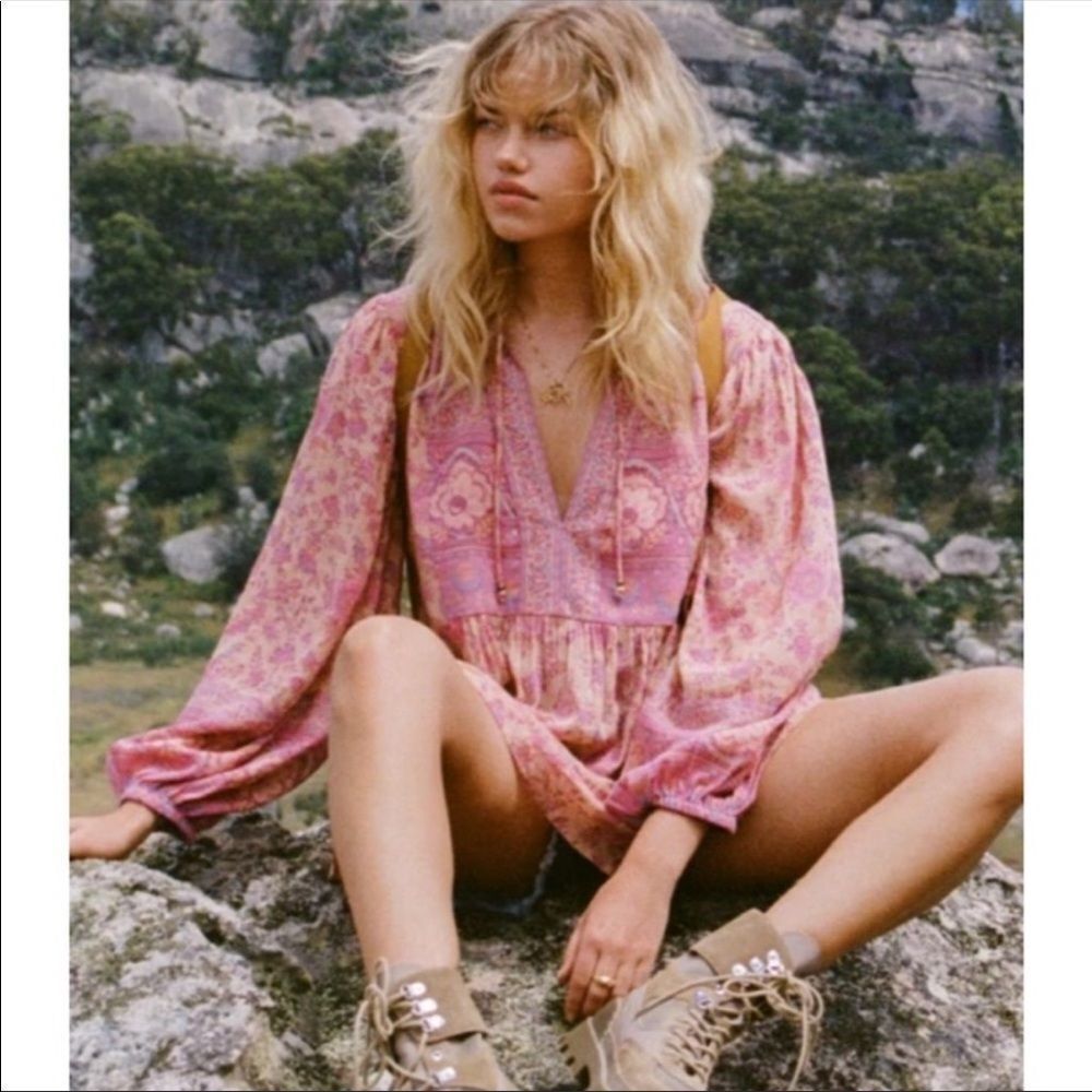 Spell & the Gypsy Folk Song Blouse in Blossom